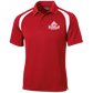 Embroidered Moisture-Wicking Tag-Free Golf Shirt