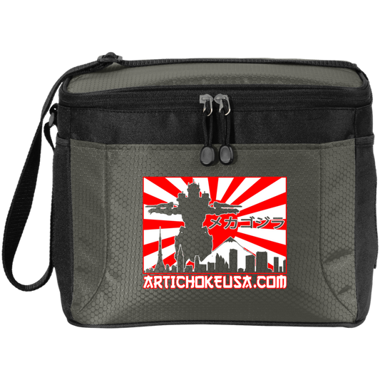 ArtichokeUSA Custom Design. Fan Art Mechagodzilla/Godzilla. 12-Pack Cooler