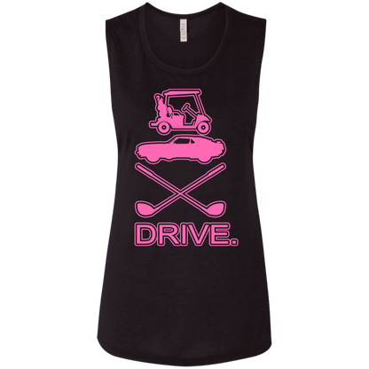 OPG Custom Design #8. Drive. Ladies' Flowy Muscle Tank