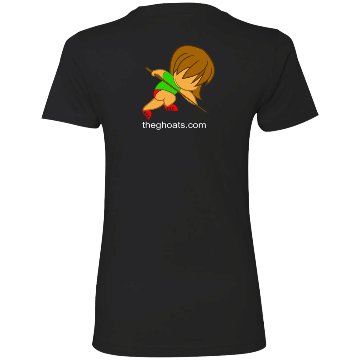 The GHOATS Custom Design. #30 Estafadora. (Spanish translation for Female Hustler). Ladies' Boyfriend T-Shirt