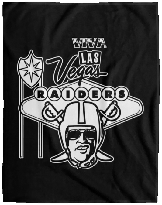 ArtichokeUSA Custom Design. Las Vegas Raiders. Las Vegas / Elvis Presley Parody Fan Art. Let's Create Your Own Team Design Today. Cozy Plush Fleece Blanket - 60x80
