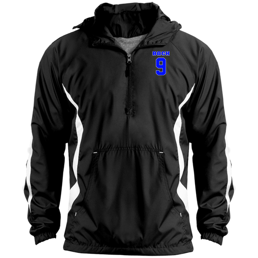 OPG Custom Design #17. Back 9. 100% Polyester Shell Color Block Raglan Anorak