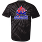 Artichoke Fight Gear Custom Design #4. MLB style BJJ. 100% Cotton Tie Dye T-Shirt