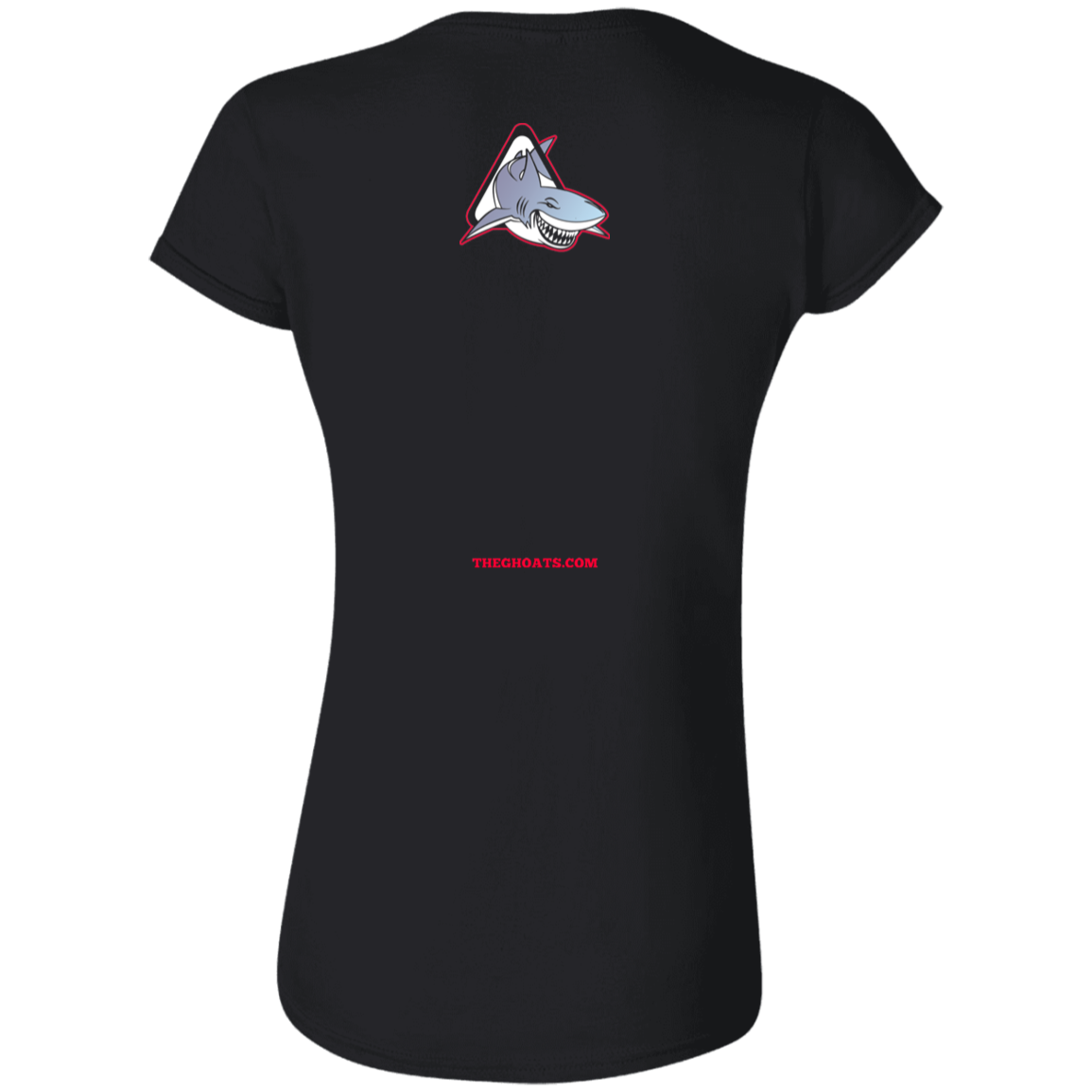 The GHOATS Custom Design. #25 Big Game Take Little Game. Ultra Soft Style Ladies' T-Shirt