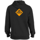 ArtichokeUSA Custom Design. Art Work Ahead. 24,901 Miles (Miles Around the Earth). Tall Pullover Hoodie