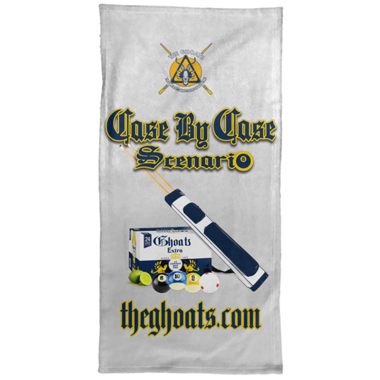 The GHOATS Custom Design. #6 Case by Case Scenario. Towel - 15x30
