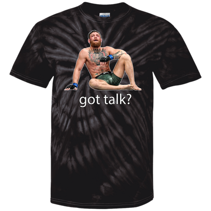 Artichoke Fight Gear Custom Design #10. Got Talk? 100% Cotton Tie Dye T-Shirt