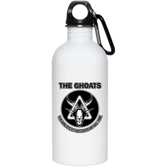 The GHOATS custom design. #0 Front and Back Design. 20 oz. Stainless Steel Water Bottle
