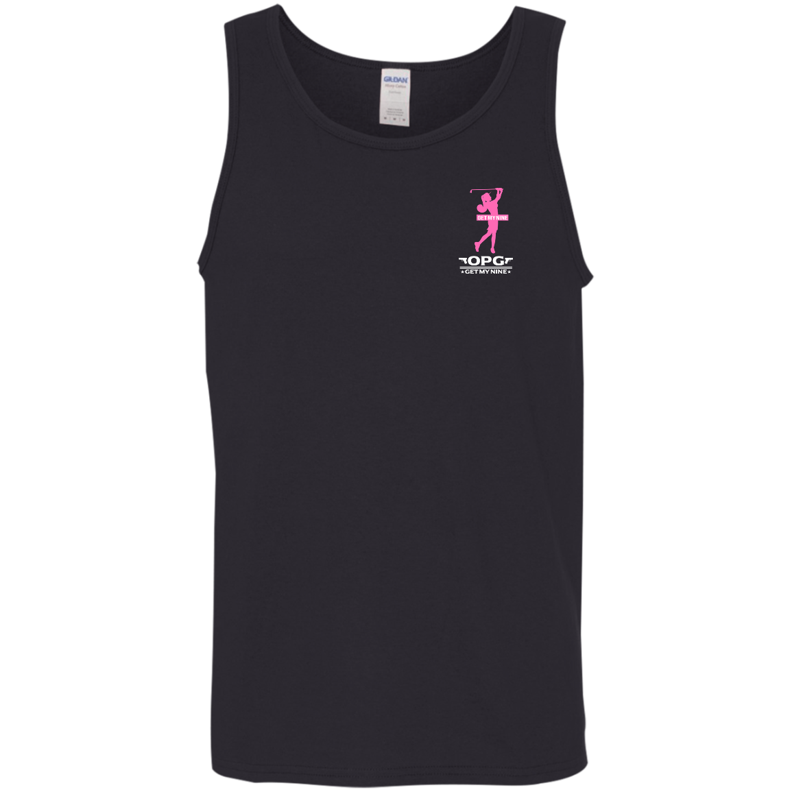 OPG Custom Design #16. Get My Nine. Female Version. 5.3 oz. 100% Cotton Tank Top