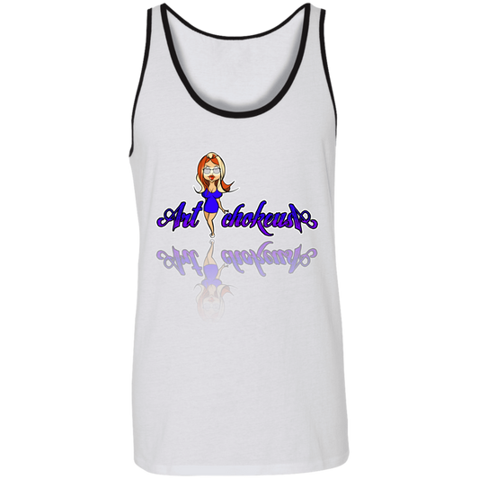 ArtichokeUSA Character and Font Design. Let’s Create Your Own Design Today. Blue Girl. Unisex Tank