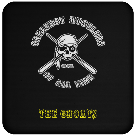 The GHOATS Custom Design. #4 Motorcycle Club Style. Ver 1/2. Coaster