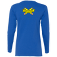 Artichoke Custom Design. Eat. Draw. Sleep. Repeat. Ladies' Cotton LS T-Shirt