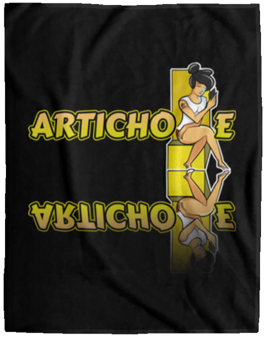 ArtichokeUSA Character and Font Design. Let’s Create Your Own Design Today. Betty. Fleece Blanket - 60x80