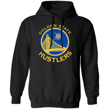 The GHOATS Custom Design. #12 GOLDEN STATE HUSTLERS.	Basic Pullover Hoodie