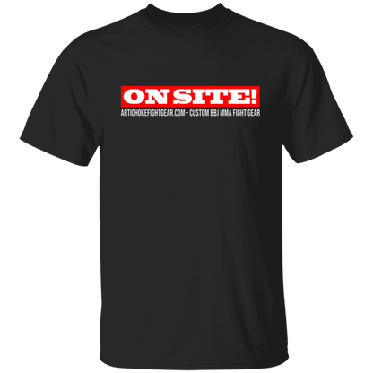 Artichoke Fight Gear Custom Design #14. ON SITE! 100% Cotton T-Shirt