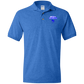 OPG Custom Design #3. Blue Tees Blues Brothers Fan Art. Jersey Polo Shirt