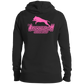 ArtichokeUSA Custom Design. Ruffing the Passer. Pitbull Edition. Female Version. Ladies' Pullover Hooded Sweatshirt