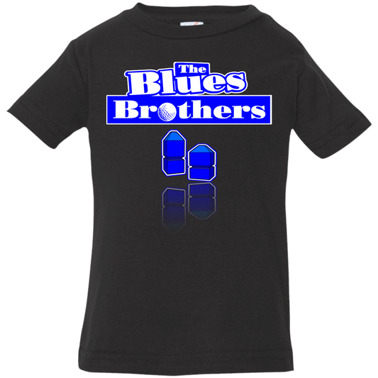 OPG Custom Design #3. Blue Tees Blues Brothers Fan Art. Infant Jersey T-Shirt