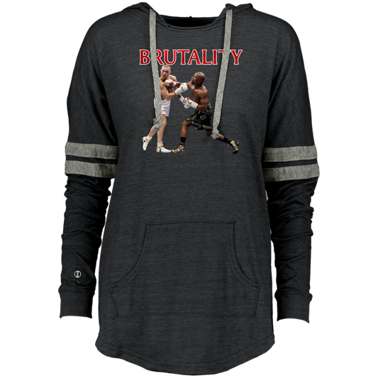 Artichoke Fight Gear Custom Design #10. Brutality. Mortal Kombat Parody. MMA. Ladies Low Key Hoodie