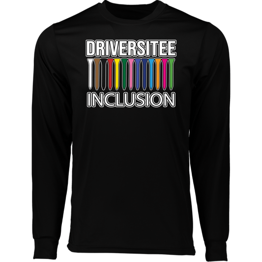 ZZZ#06 OPG Custom Design. DRIVER-SITEE & INCLUSION. 100% Polyester Moisture-Wicking Tee