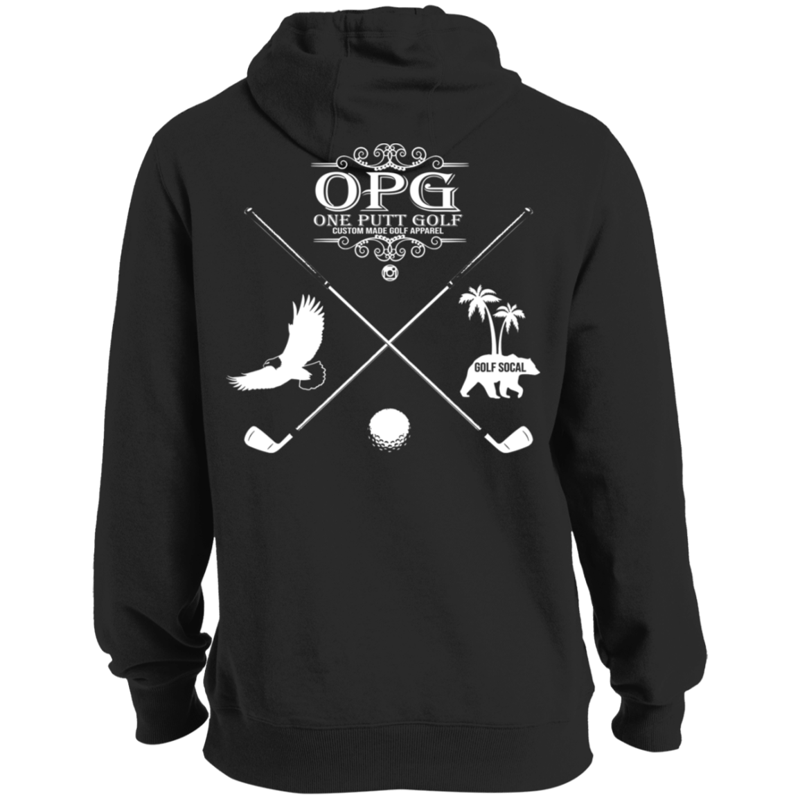 OPG Custom Design #8. Drive. Tall Pullover Hoodie