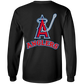 ArtichokeUSA Custom Design. Anglers. Southern California Sports Fishing. Los Angeles Angels Parody. Youth LS T-Shirt