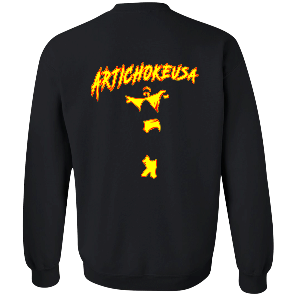 ArtichokeUSA Character and Font Design. Let’s Create Your Own Design Today. Fan Art. The Hulkster. Crewneck Pullover Sweatshirt