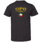 OPG Custom Design #22. One Putt / One Love Parody with Fan Art. Female Edition. Youth Jersey T-Shirt