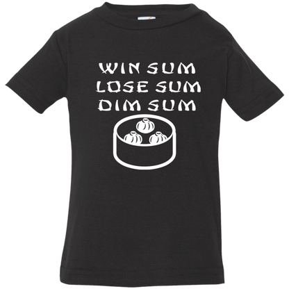 ArtichokeUSA Custom Design. WIN SUM. LOSE SUM. DIM SUM. Infant Jersey T-Shirt