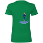 ArtichokeUSA Character and Font design. Let's Create Your Own Team Design Today. Amber. Ladies' Boyfriend T-Shirt