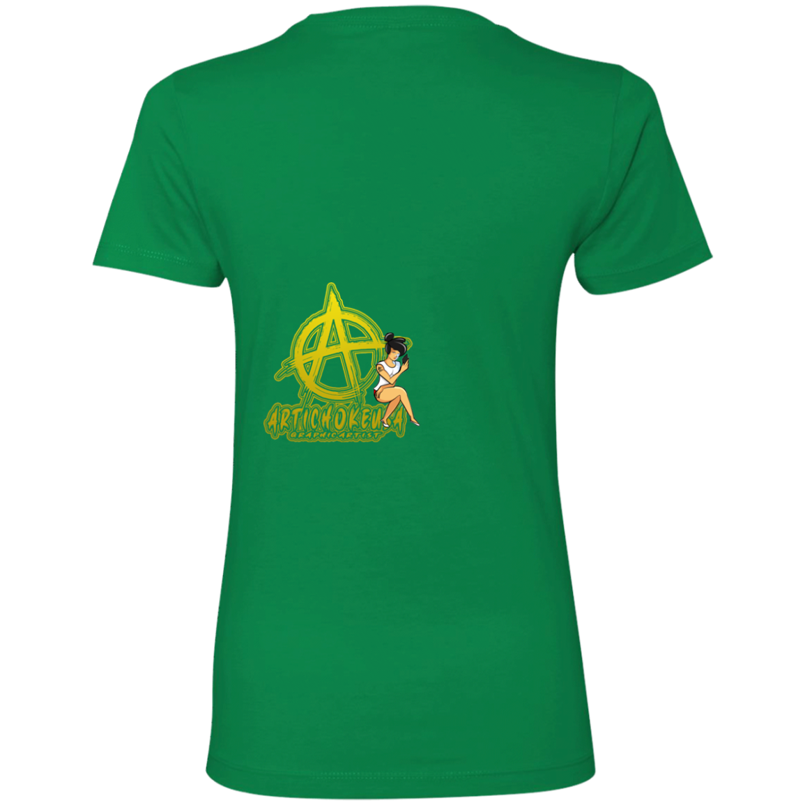 ArtichokeUSA Character and Font Design. Let’s Create Your Own Design Today. Betty. Ladies' Boyfriend T-Shirt