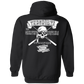 The GHOATS Custom Design. #4 Motorcycle Club Style. Ver 2/2. Basic Pullover Hoodie