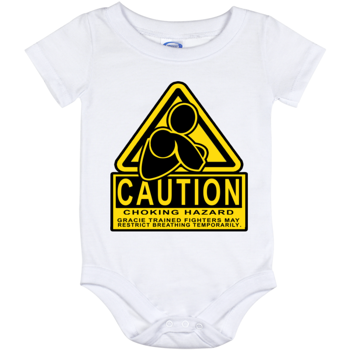 Artichoke Fight Gear Custom Design #7. Choking Hazard. Baby Onesie 12 Month