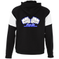 OPG Custom Design #3. Blue Tees Blues Brothers Fan Art. Youth Athletic Colorblock Fleece Hoodie