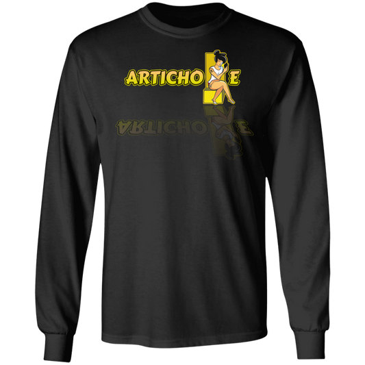 ArtichokeUSA Character and Font Design. Let’s Create Your Own Design Today. Betty. Long Sleeve 100% Cotton T-Shirt