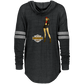 ArtichokeUSA Custom Design. Façade: (Noun) A false appearance that makes someone or something seem more pleasant or better than they really are.  Ladies' Hooded Low Key Pullover