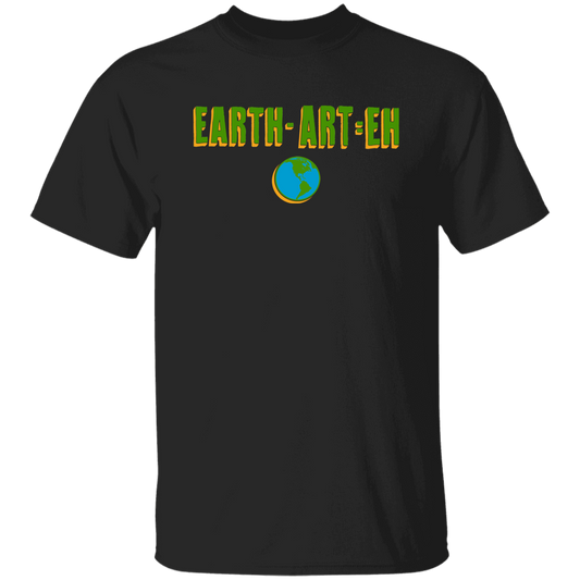 ArtichokeUSA Custom Design. EARTH-ART=EH. 5.3 oz. T-Shirt