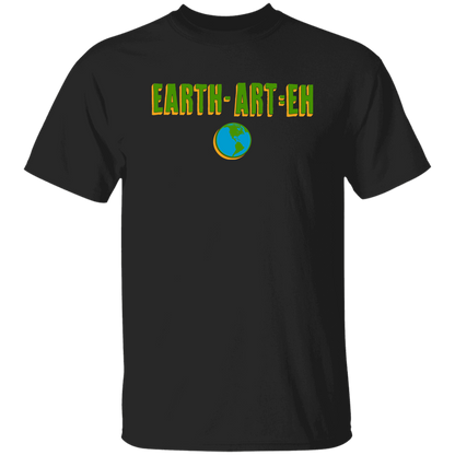 ArtichokeUSA Custom Design. EARTH-ART=EH. 5.3 oz. T-Shirt