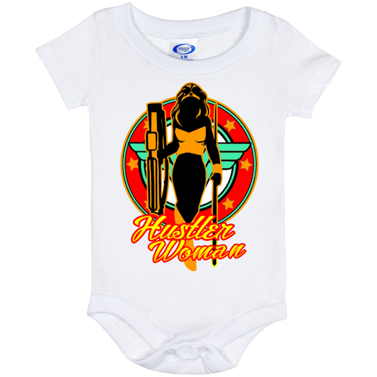The GHOATS Custom Design #15. Hustler Woman. Baby Onesie 6 Month