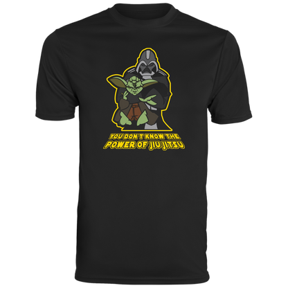 Artichoke Fight Gear Custom Design #20. You Don't Know the Power of Jiu Jitsu. Youth Moisture-Wicking Tee