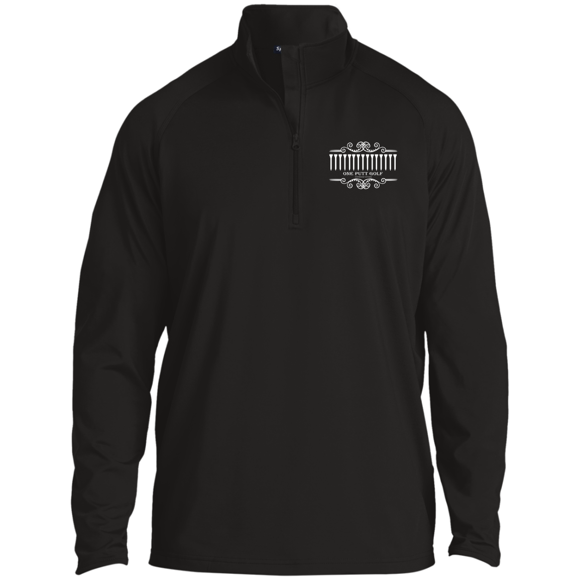 OPG Custom Design #5. Golf Tee-Shirt. Golf Humor. 1/2 Zip Raglan Performance Pullover
