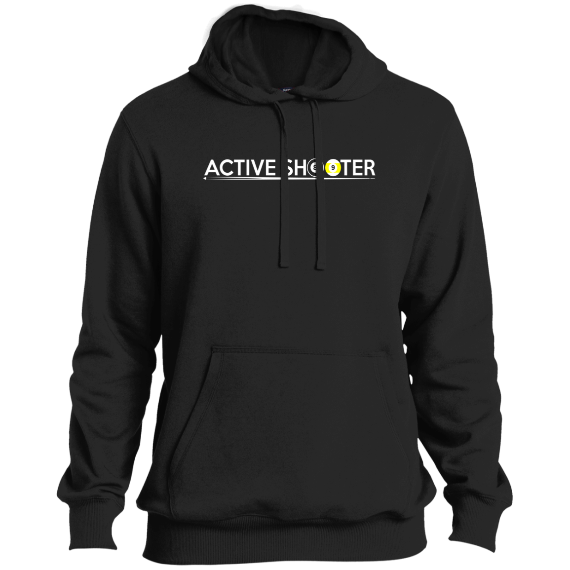 The GHOATS Custom Design #1. Active Shooter. Tall Pullover Hoodie