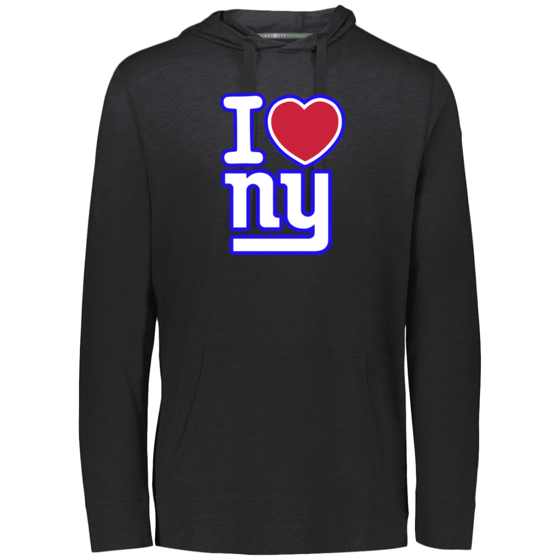 ArtichokeUSA Custom Design. I heart New York Giants. NY Giants Football Fan Art. Eco Triblend T-Shirt Hoodie