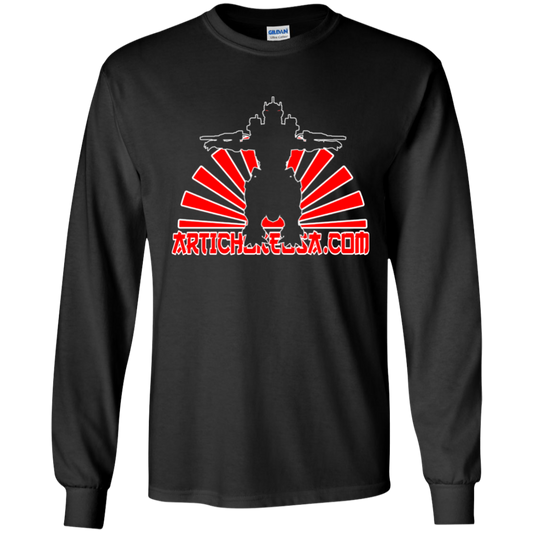 ArtichokeUSA Custom Design. Fan Art Mechagodzilla/Godzilla. Youth LS T-Shirt