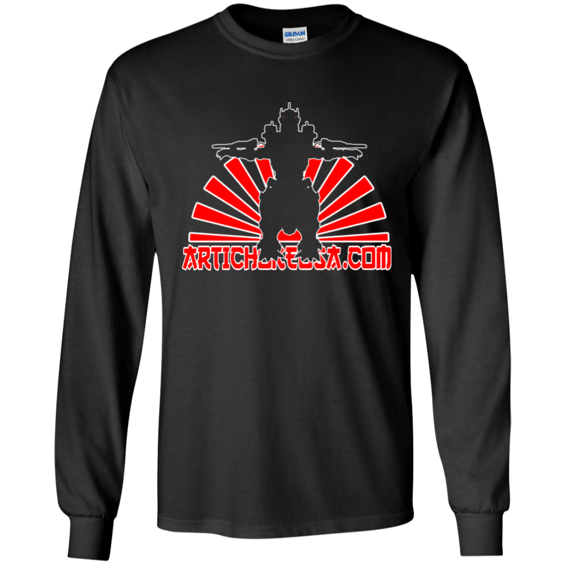 ArtichokeUSA Custom Design. Fan Art Mechagodzilla/Godzilla. Youth LS T-Shirt