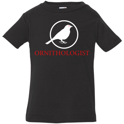 OPG Custom Design #24. Ornithologist. A person who studies or is an expert on birds. Infant Jersey T-Shirt