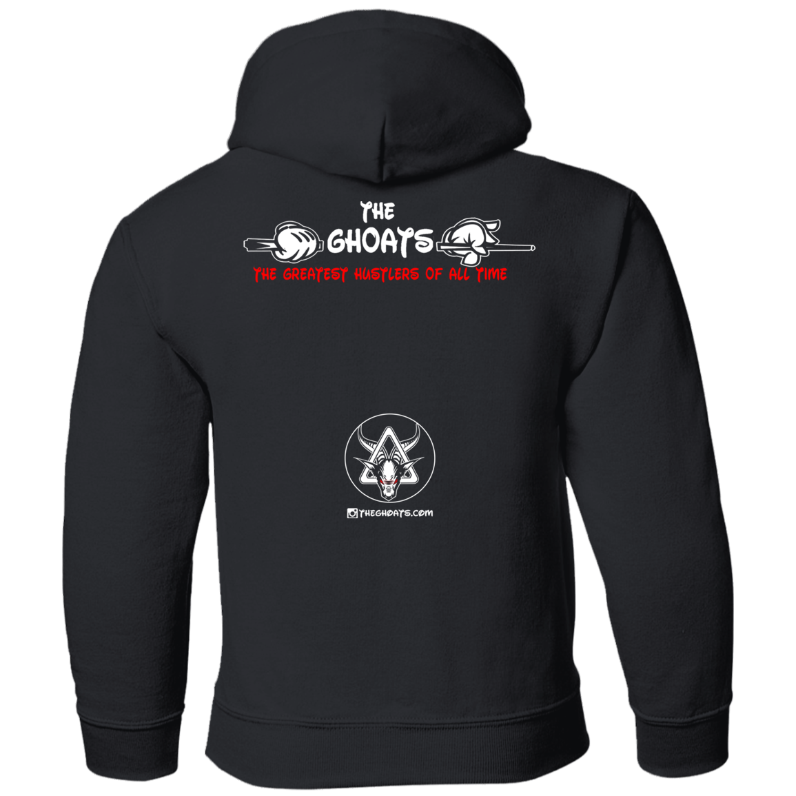 The GHOATS Custom Design. #5 The Best Offense is a Good Defense. Youth Pullover Hoodie