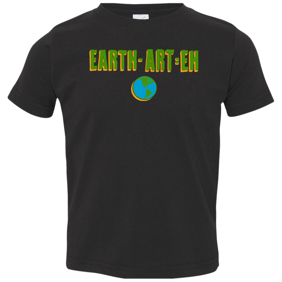 ArtichokeUSA Custom Design. EARTH-ART=EH. Toddler Jersey T-Shirt