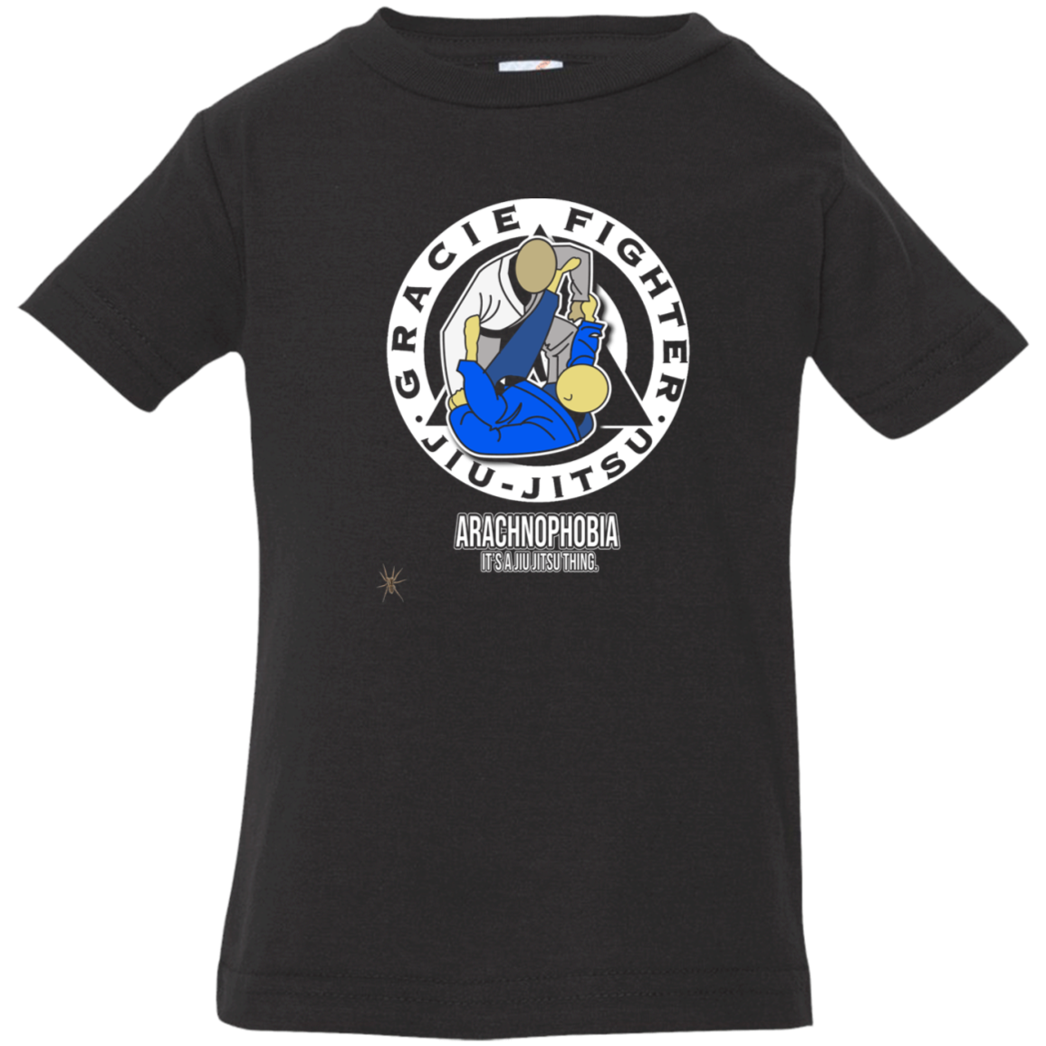 Artichoke Fight Gear Custom Design #1. Arachnophobia: Fear of Spiders. Spider Guard. It's a Jiu Jitsu Thing. Infant Jersey T-Shirt