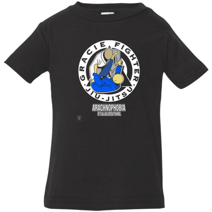 Artichoke Fight Gear Custom Design #1. Arachnophobia: Fear of Spiders. Spider Guard. It's a Jiu Jitsu Thing. Infant Jersey T-Shirt